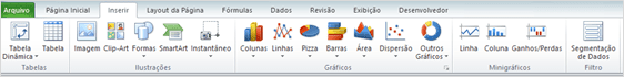 Início (Vs 2007) ou Página Inicial (Vs 2010, 2013, 2016)
