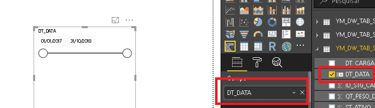 Configurar tabela oficial do Power BI