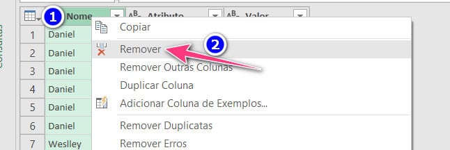 ETAPAS APLICADAS Power Query 02